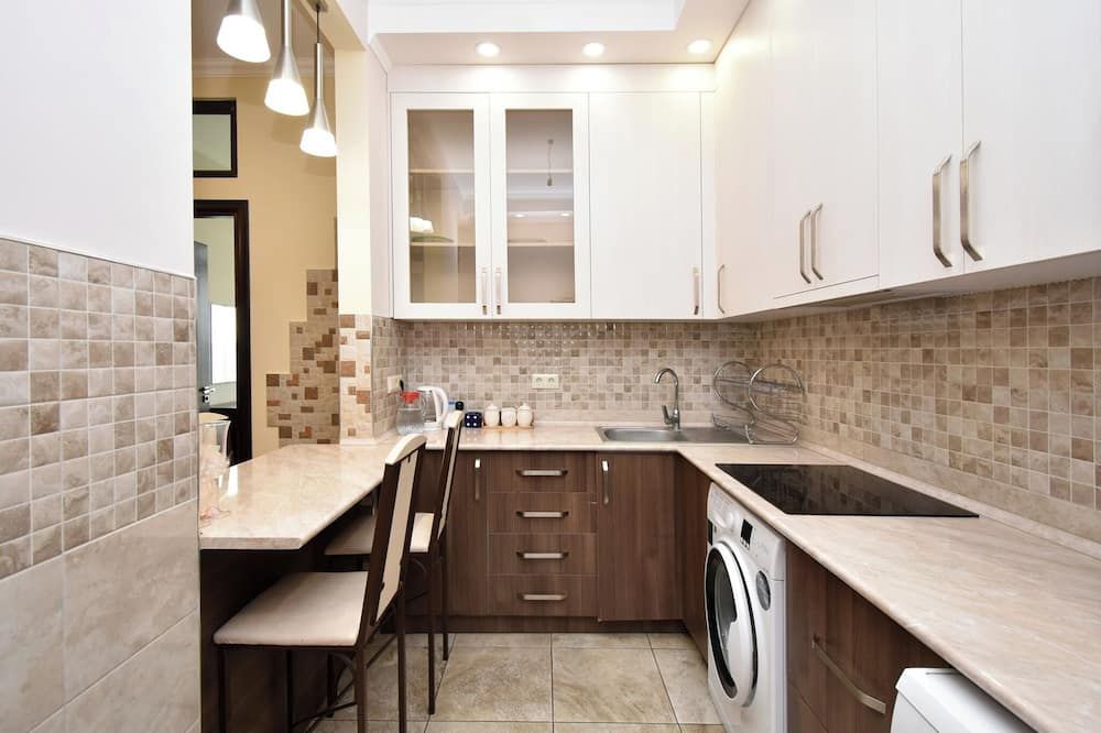 Panorama hotel on Baghramyan avenue - ירבאן - מטבח