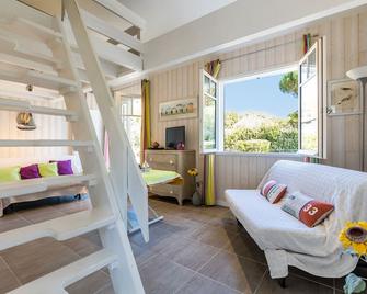 Studio Plage Petit Piquey - Lège-Cap-Ferret - Pokój dzienny