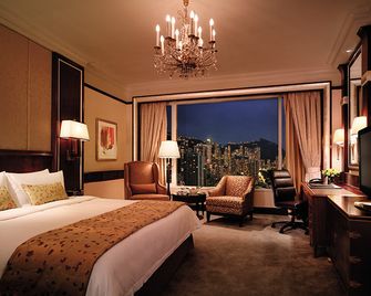 Island Shangri-La, Hong Kong - Hong Kong - חדר שינה