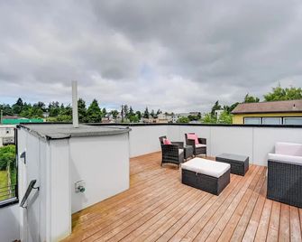 Seattle Townhome: Rooftop Deck 7 Mi to Dtwn - Seattle - Varanda
