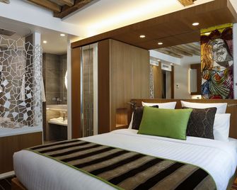 فندق سيليكت - باريس - غرفة نوم