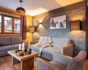 Cgh Résidences & Spas White Pearl Lodge - La Plagne-Tarentaise - Sala de estar
