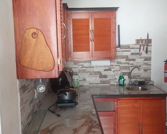 Cozy 1 bed Apt 2B in Rockley near American Embassy - Bridgetown - Kitchen