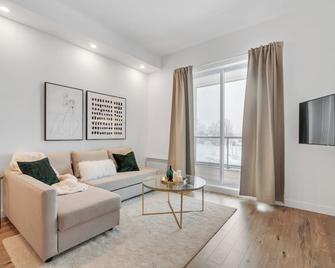 L'île-Do | condos neufs sur l'ile d'Orléans, The Chic - 802 - Saint-Pierre-de-l'Île-d'Orléans - Sala de estar