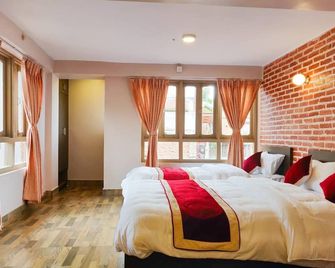 Hotel Central Bhaktapur - Bhaktapur - Slaapkamer