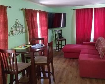 Comfy Private and Safe Studio near University and Victory Park - Stockton - Living room