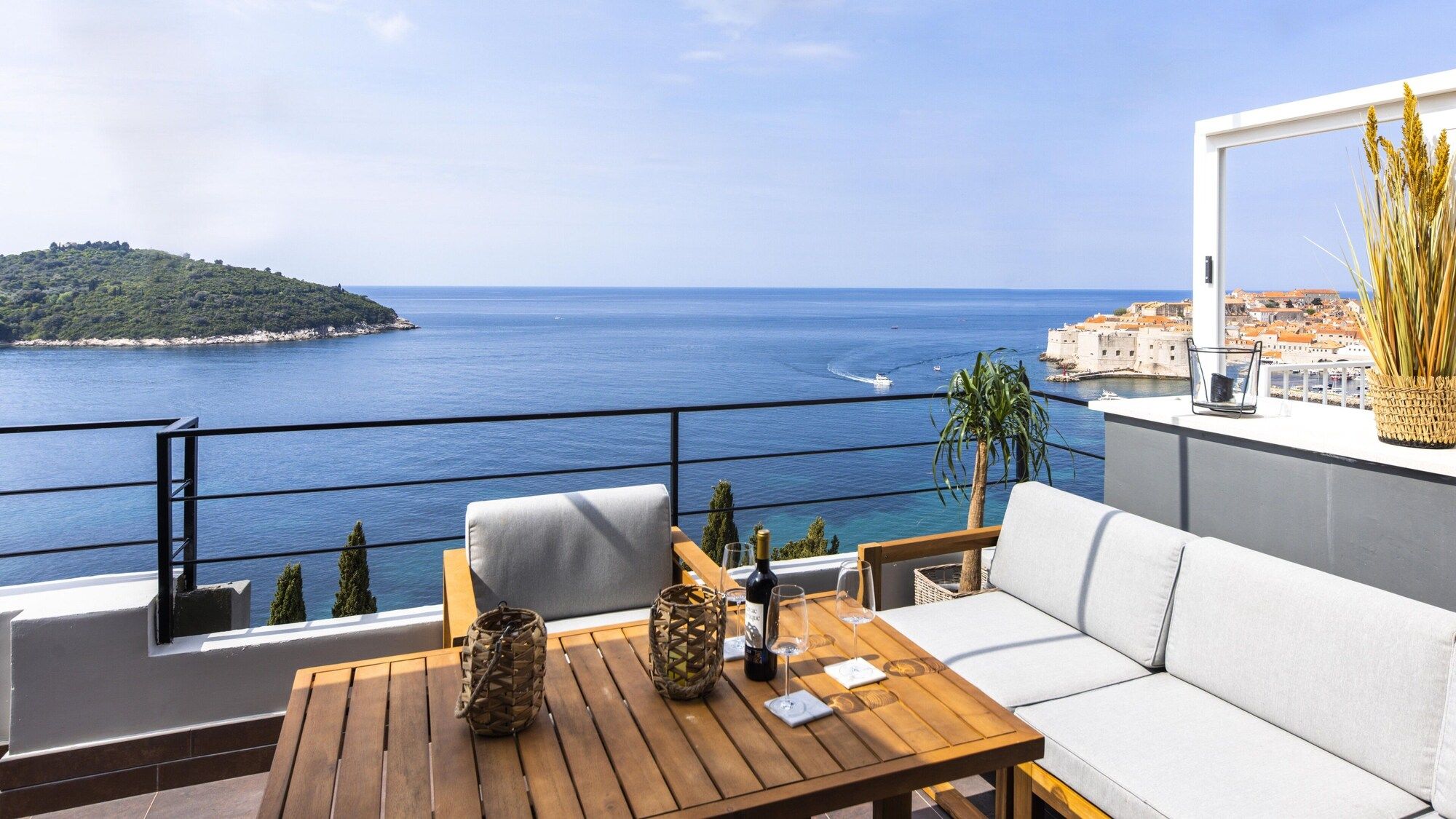 Old Town Dubrovnik: Apartment Ita - Dubrovnik - Balcón