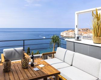 Old Town Dubrovnik: Apartment Ita - Dubrovnik - Balcón