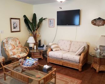 Waterfront Cozy Cottage On Cow Creek With Dock, Canoe, Kayaks, Fishing - Hudson - Sala de estar