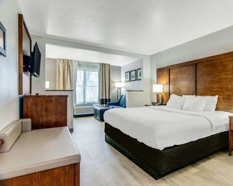 Comfort Suites near I-80 and I-94 - Lansing - Bedroom