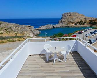 St. Paul's Bay View Suites - Lindos - Balkon
