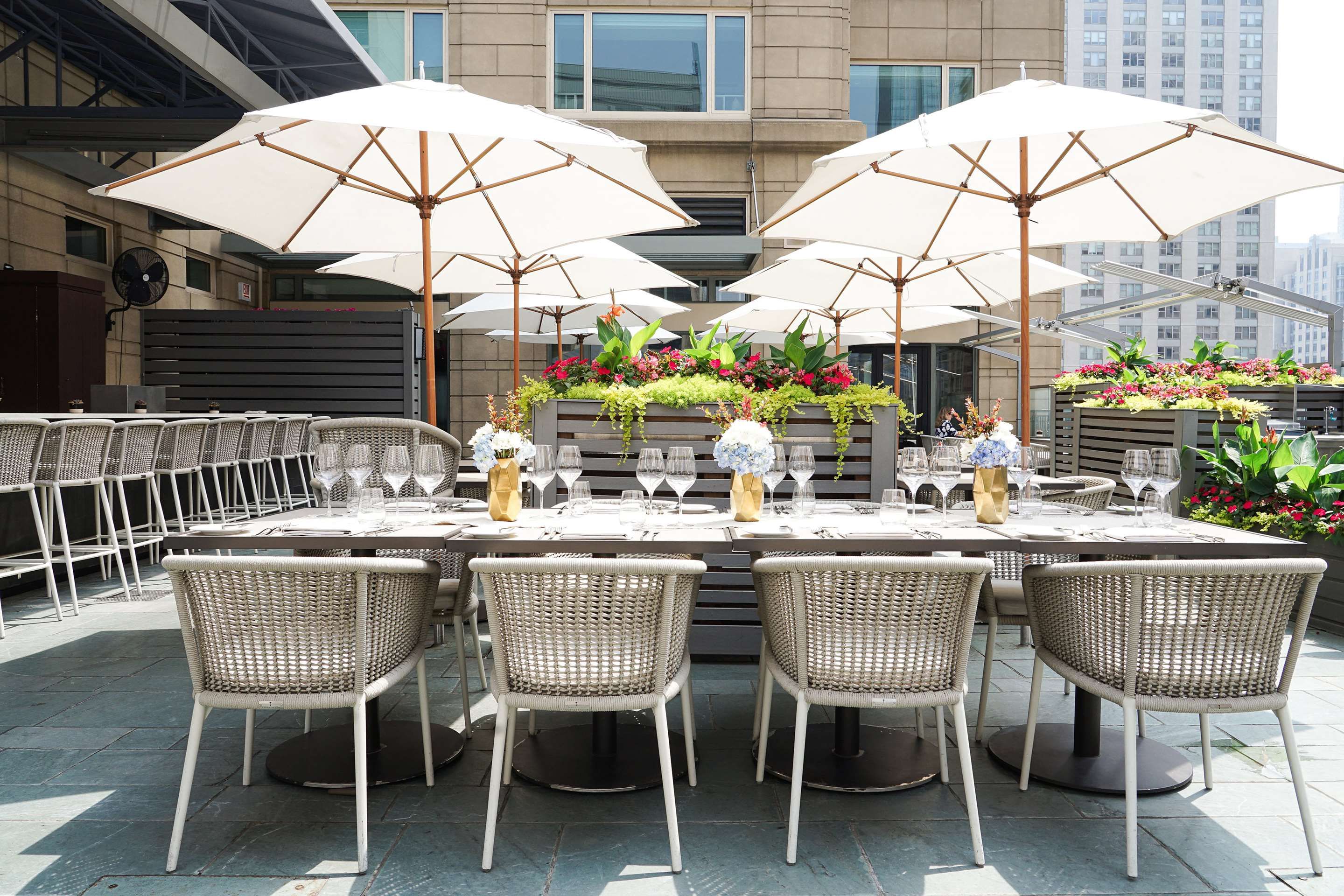 Restaurant view of Park Hyatt Chicago