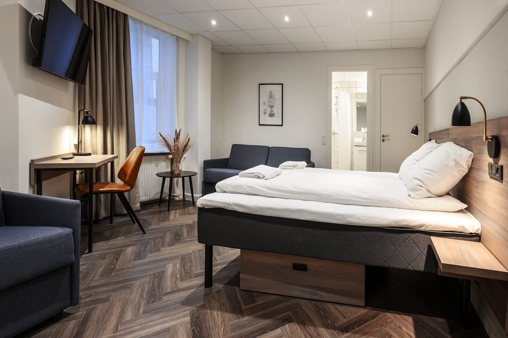 جو هوتل ساجا - كوبنهاغن - غرفة نوم