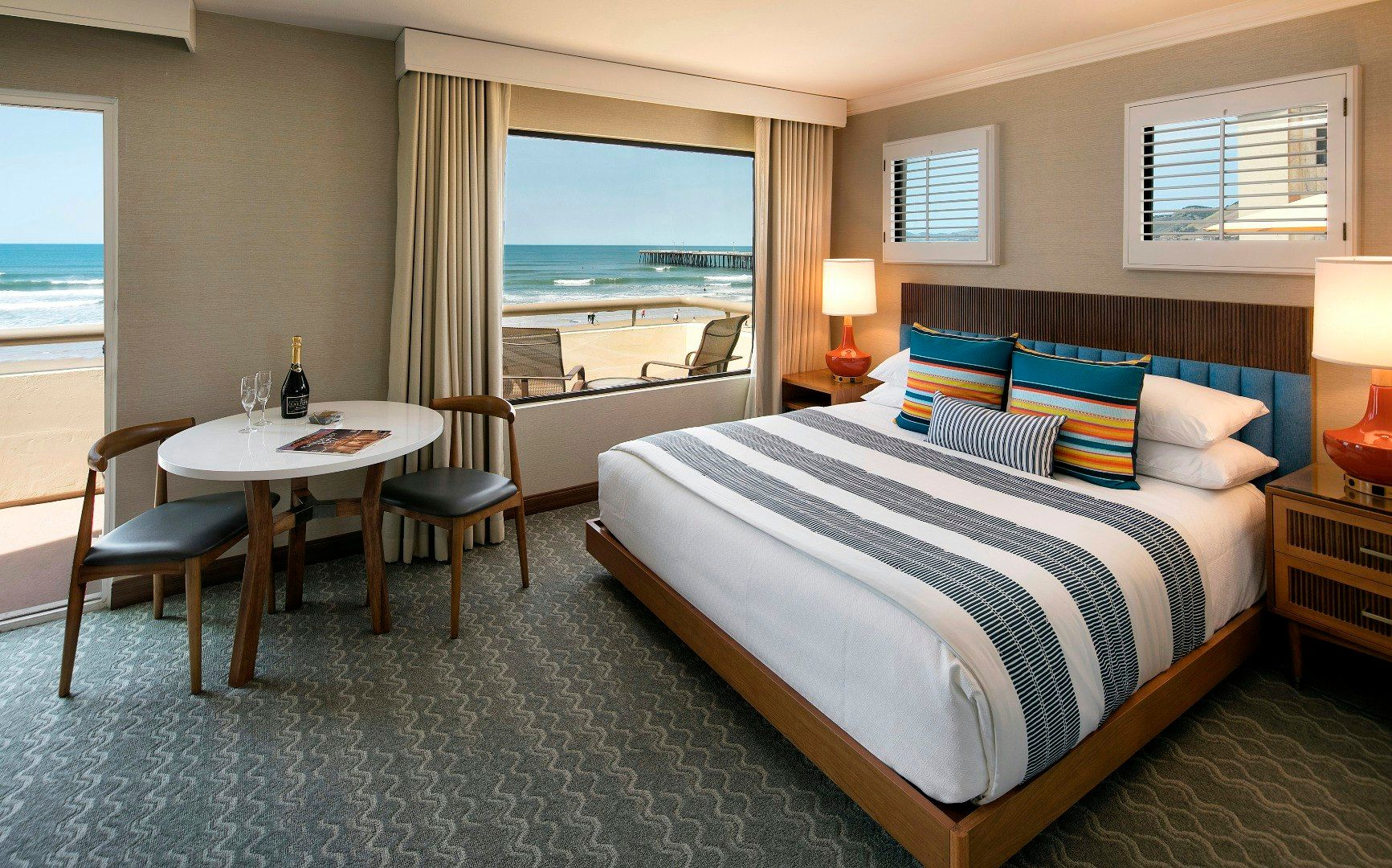 Sandcastle Hotel on the Beach - Pismo Beach - Bedroom