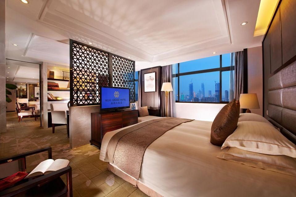 Wuxi Grand Hotel - וושי - חדר שינה
