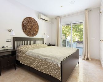 Just 2 Steps From San Pol Beach! Seabreezeheaven: Terrace Bbq, Sea & Pool Views - Sant Feliu de Guíxols - Phòng ngủ