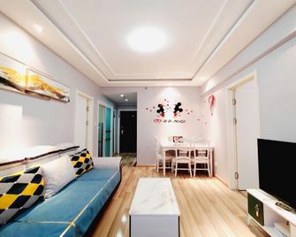 Dalian south China Plaza Hotel apartment - Dalian - Bedroom