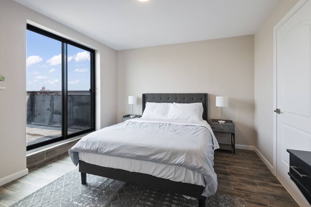 Penthouse Duplex Apartment Nyc - كوينز - غرفة نوم