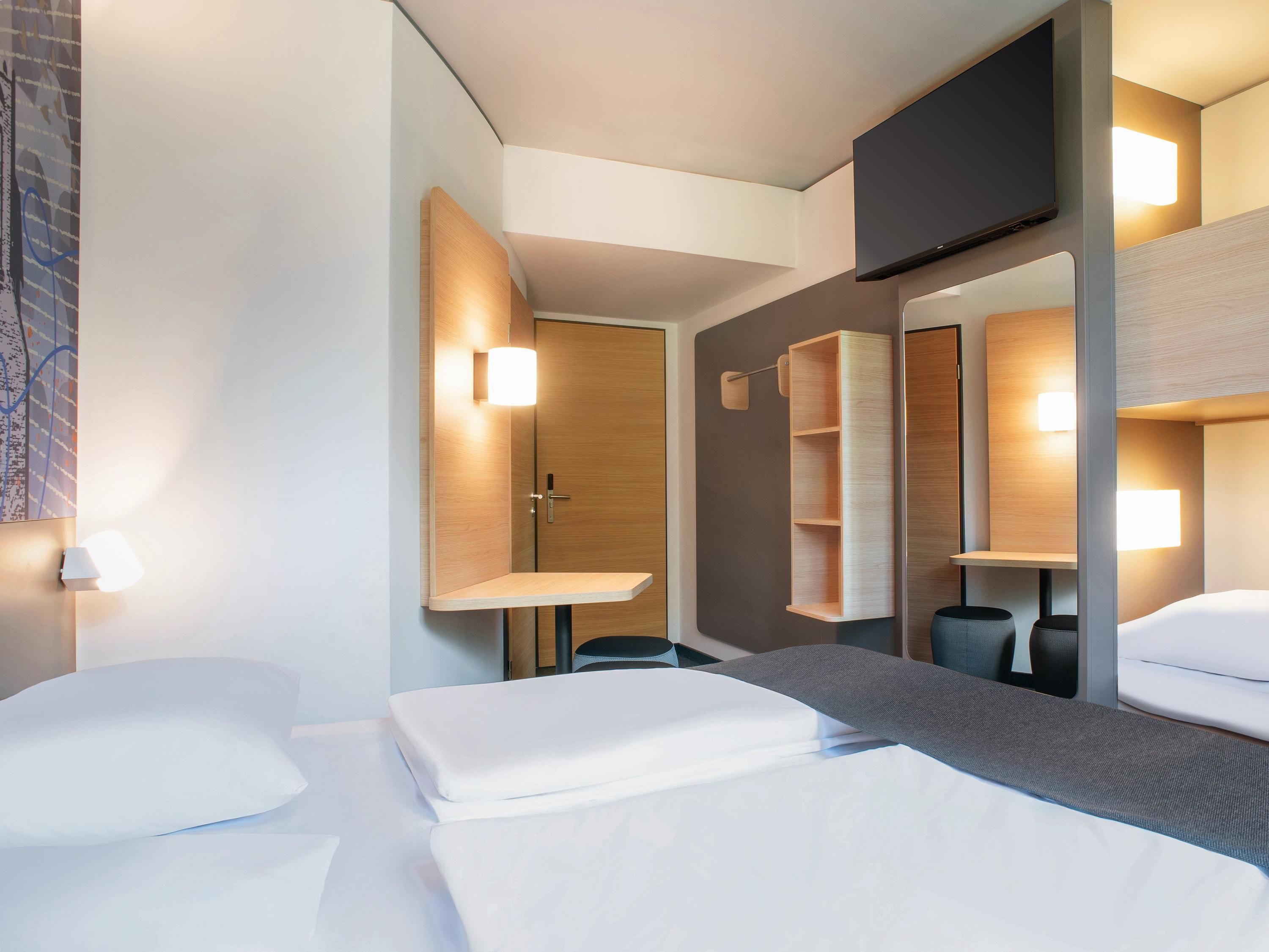 B&b Hotel Wismar - וויסמאר - חדר שינה