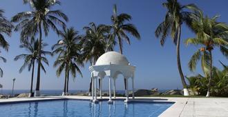 Hotel Aldea del Bazar - Puerto Escondido - Piscina