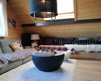 Spacious renovated chalet 110m² 10 guests, terrace - Pra-loup - Salon