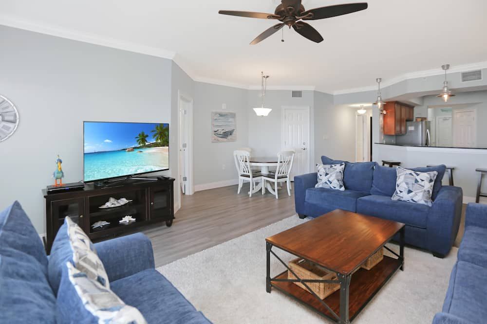Paradise Shores 302 Serenity Shores by Pristine Properties Vacation Rentals - Mexico Beach - Sala de estar