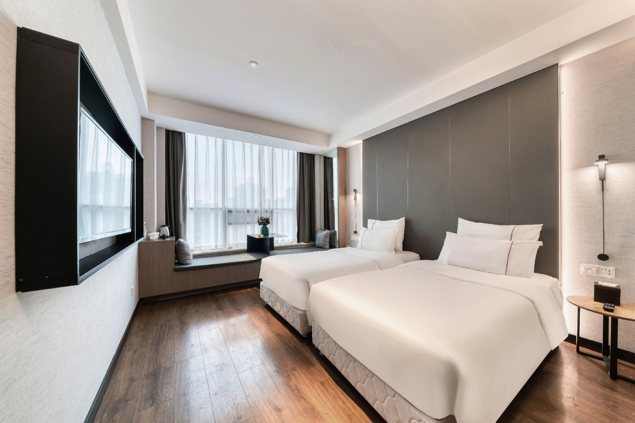 Tiangang Manfei Hotel (Ningbo Railway Station Lianfeng Metro Station Branch) - נינגבו - חדר שינה