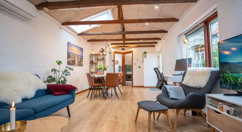 Skylight Lodge - Private Terrace, Free Parking & Walk to City – Horsens