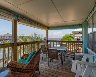 Casa Azul - 315 Port Royal - Dauphin Island - Balcón