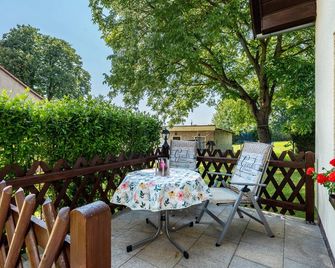 Ferienwohung Marion - Hohnstein - Rathen - Patio