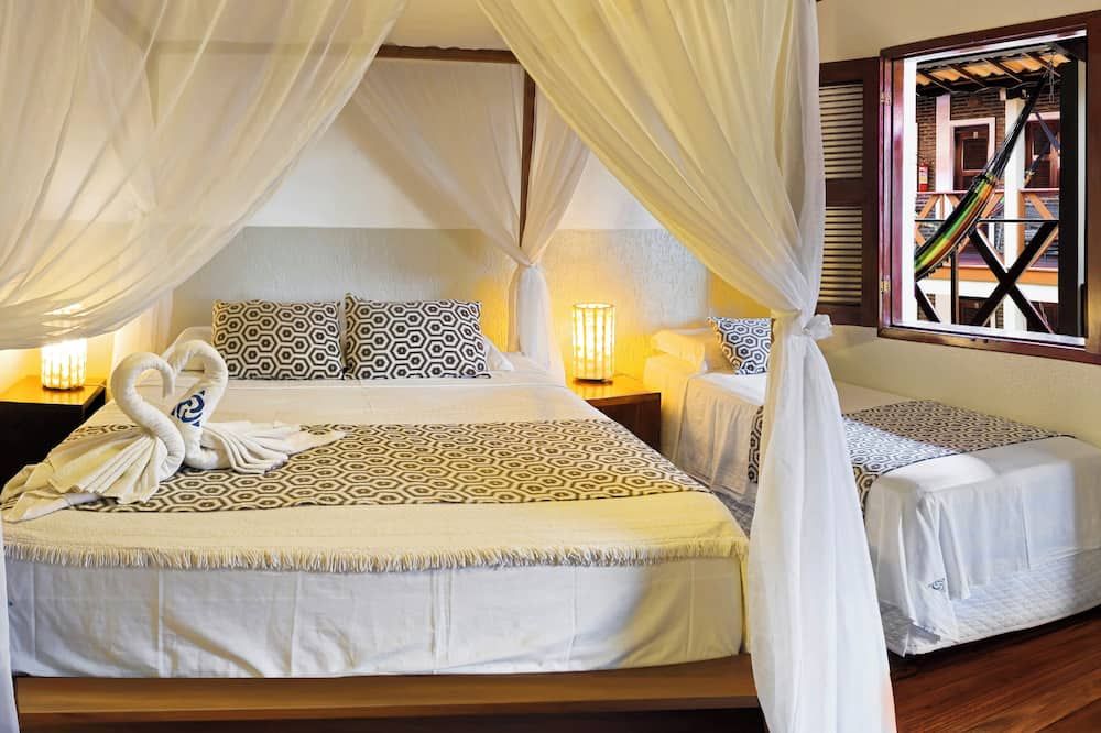 Pousada do Norte - ז'יז'וקה דה ז'ריקואקוארה - חדר שינה