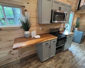Lot 5 Tiny Home on the River - Cosby - Kitchen