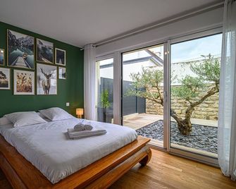La P'tite Vannetaise - Petite Maison Au Bord De L'eau À Conleau Avec Vélos - Vannes - Sypialnia
