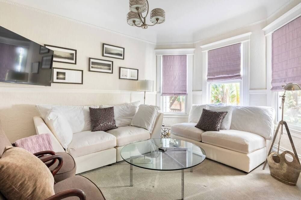 Elegant and Comfy Victorian in a Great Neighborhood - سان فرانسسكو - غرفة معيشة