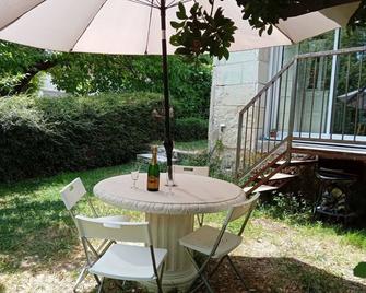 Stunning private villa for 3 guests with WIFI, TV and pets allowed - Chissay-en-Touraine - Innenhof