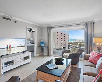 The Islander 512 - Sunset View Beach (Seasonally) Heated Pools - Destin - Living room