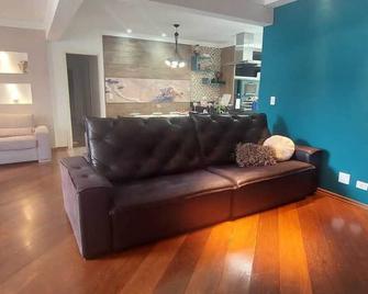 Apto alto padrão em São Bernardo do Campo, a 7 min do shopping Metrópole - São Bernardo do Campo - Wohnzimmer