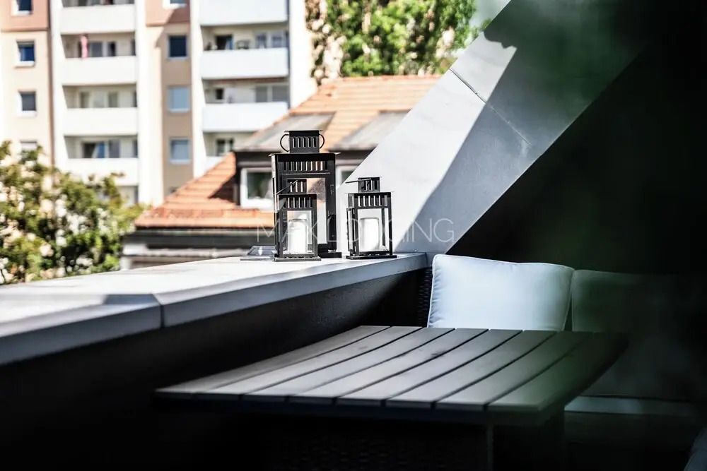 Max Lodging Serviced Apartments - München - Balkon