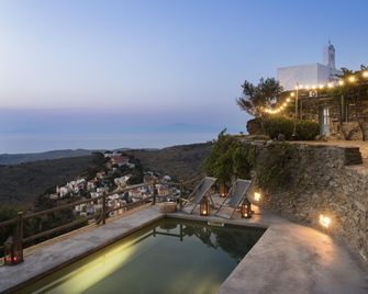 Kea Village Suites & Villas - Korissia - Balkon