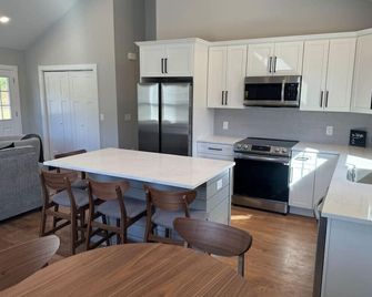 Brand New Stylish Black Cottage - South Kingstown - Kitchen