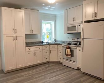 Charming 1-bedroom apartment in lovely Fredericksburg with AC, WiFi - Fredericksburg - Kitchen