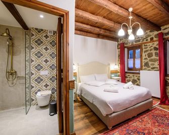 Agios Germanos Traditional Hotel - Agios Germanos - Bedroom