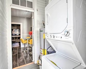 Uptown Nola Apt On Magazine Street With Backyard! - Nueva Orleans - Lavandería