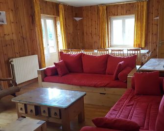 Exceptional chalet in La Plagne - at the foot of the slopes - 15 people - Balneotherapy - La Plagne-Tarentaise - Living room
