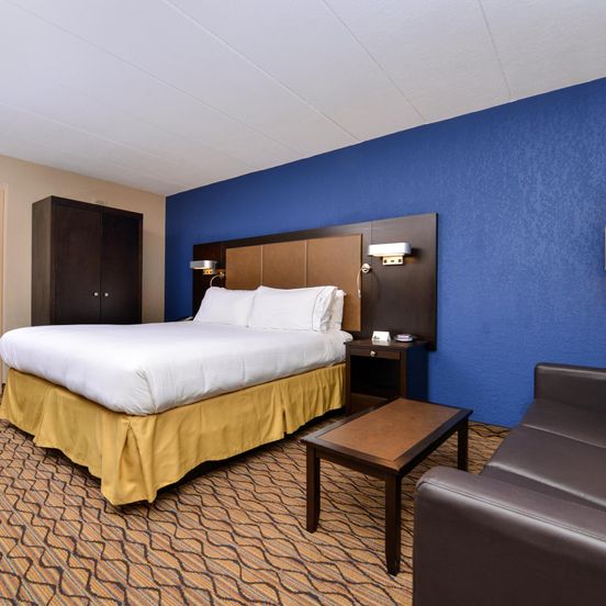 Bedroom view of Holiday Inn Express Hunt Valley