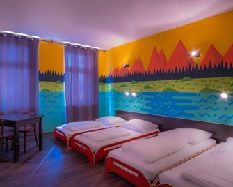 بيت شباب صن فلاور برلين - برلين - غرفة نوم