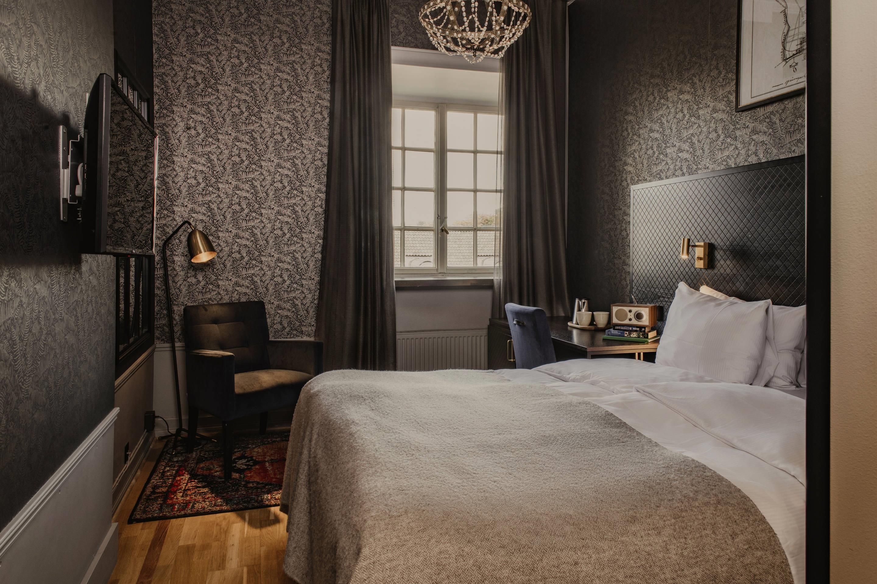 Home Hotel Grand Helsingborg - Helsingborg - Camera da letto