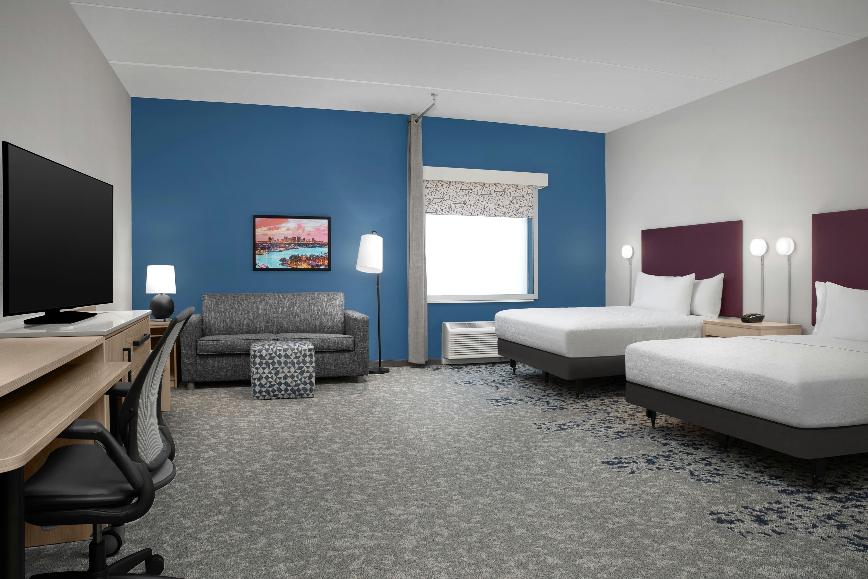 Home2 Suites by Hilton Weston Fort Lauderdale - Weston - Schlafzimmer