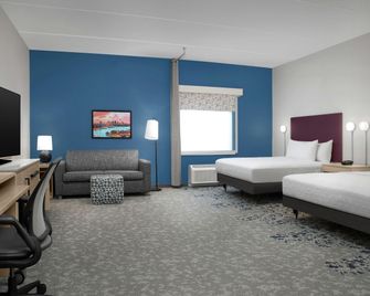 Home2 Suites by Hilton Weston Fort Lauderdale - Weston - Schlafzimmer