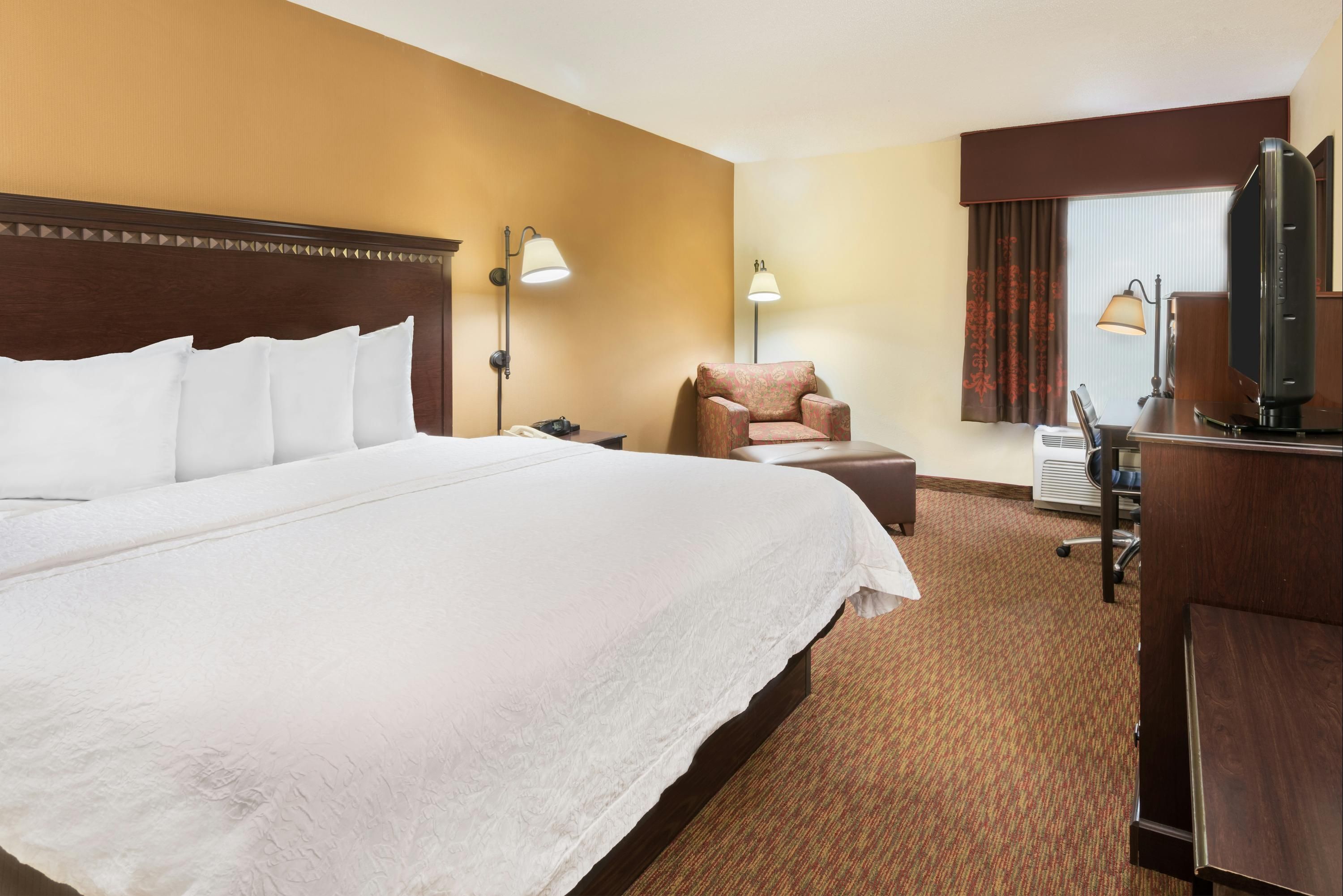 Hampton Inn Charlotte-University Place - Charlotte - Slaapkamer